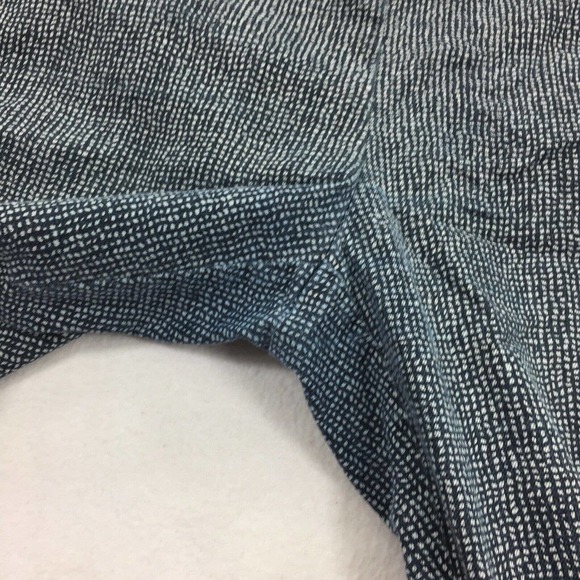 Didi Pretty Different Polka Dot Skinny Leg Back Zipper Pants Large 42 Blue - Picture 7 of 10